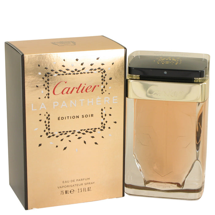 Cartier La Panthere Edition Soir by Cartier Eau De Parfum Spray 2.5 oz for Women