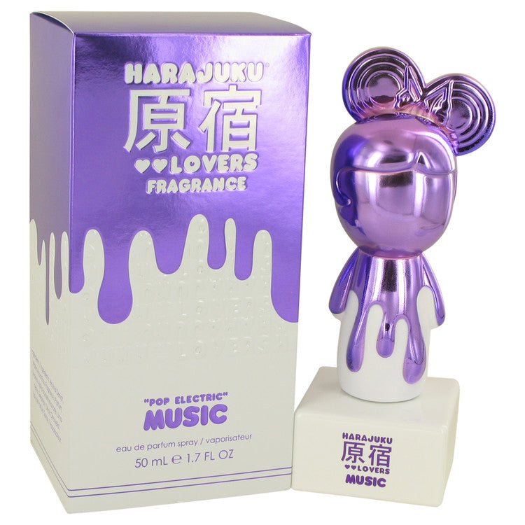 Harajuku Lovers Pop Electric Music by Gwen Stefani Eau De Parfum Spray 1.7 oz for Women