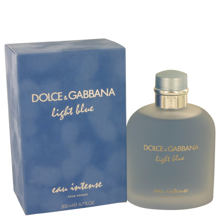 Light Blue Eau Intense by Dolce & Gabbana Eau De Parfum Spray 3.3 oz for Men