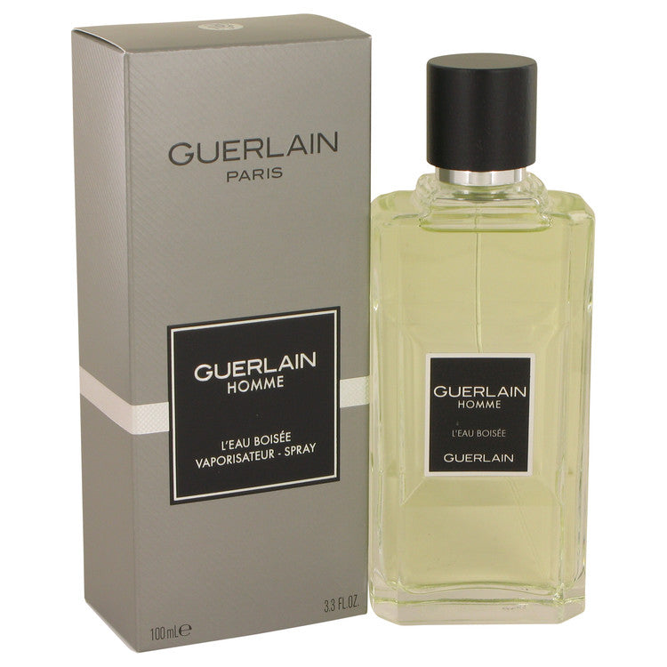 Guerlain Homme L'eau Boisee by Guerlain Eau De Toilette Spray 3.3 oz for Men