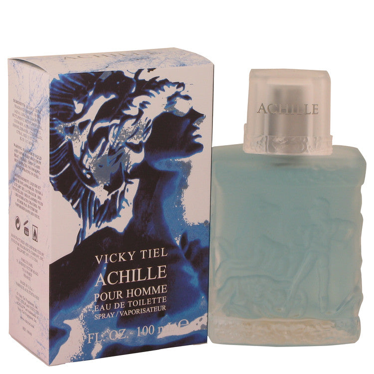 Achille Pour Homme by Vicky Tiel Eau De Toilette Spray 3.4 oz for Men