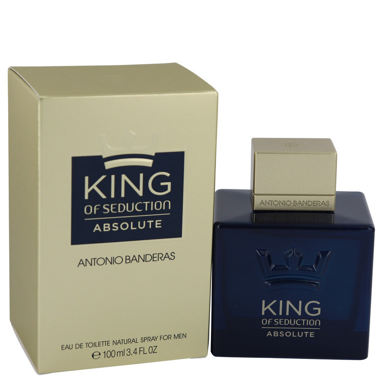 King of Seduction Absolute by Antonio Banderas Eau De Toilette Spray oz for Men