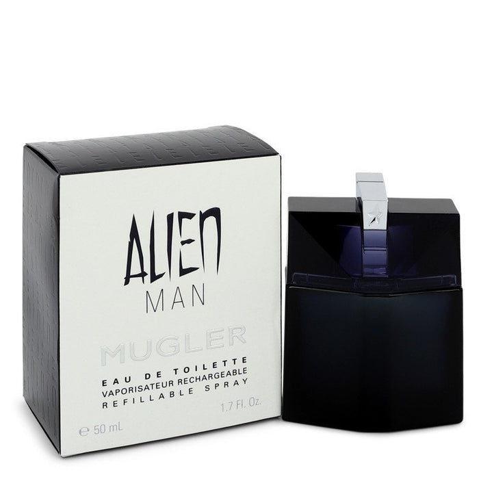Alien Man by Thierry Mugler Eau De Toilette Refillable Spray 3.4 oz for Men