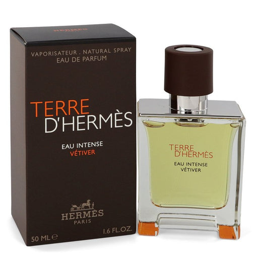 Terre D'hermes Eau Intense Vetiver by Hermes Eau De Parfum Spray oz for Men