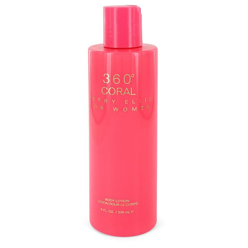 Perry Ellis 360 Coral by Perry Ellis Body Lotion 8 oz for Women