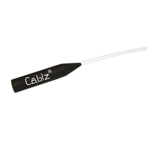 Cablz Zipz Adjustable Sunglasses Holder White 14in